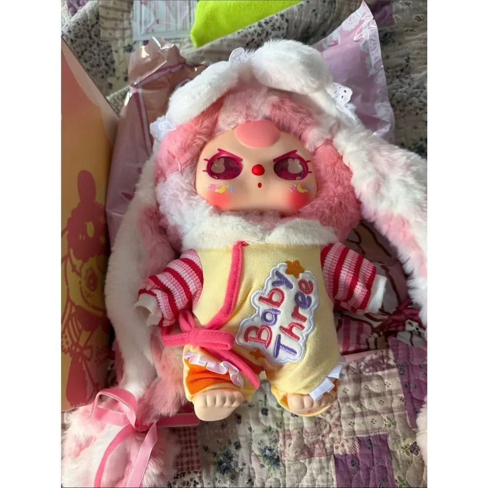 Kids Plush Character Backpack - Pink and Yellow